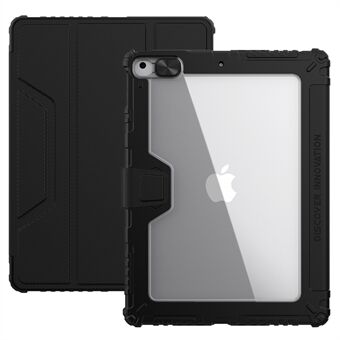 NILLKIN Stötsäker Bumper Läderfodral Pro Tablet Stand Skal för iPad 10.2 2019/2020