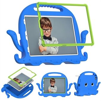 För iPad Pro  (2018)/(2020)/(2021) EVA skyddsfodral Cute Cartoon Octopus Anti- Scratch Cover Stötsäkert bärbart tablettfodral med axelrem