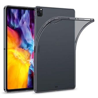 För iPad Pro 11-tum (2018) / (2020) / (2021) / (2022) TPU-fodral Tablettskydd Dammtätt skal - Transparent Svart