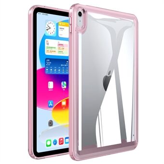 För iPad mini (2021) Akryl+TPU Transparent Tablet Case Anti-dropp skyddande bakstycke