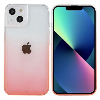 For iPhone 13  Gradient Color TPU Case Precise Cut-outs Camera Protection Back Cover