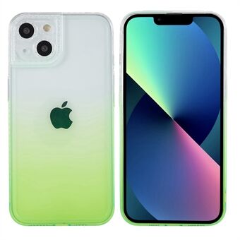 For iPhone 13  Gradient Color TPU Case Precise Cut-outs Camera Protection Back Cover