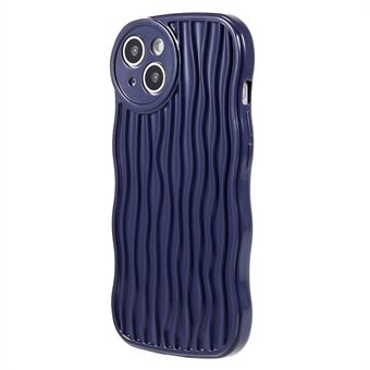 Stötsäkert fodral för iPhone 13 6.1 tums mjukt TPU-telefonskal Wavy Edge Anti-Fall Telefonskydd