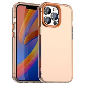 För iPhone 13 Pro Fodral PC+TPU+PET Matt Anti-Fall Telefonbaksida Skydd