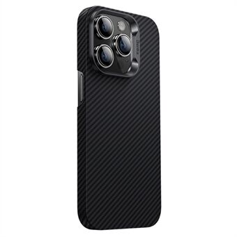 BENKS For iPhone 13 Pro 6,1 tums Carbon Fiber Texture Matte Fodral 600D Kevlar Aramid Fiber Magnetic Phone Cover