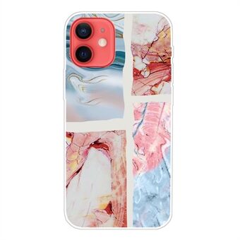 Marble Pattern Soft TPU Phone Back Case för iPhone 13 mini
