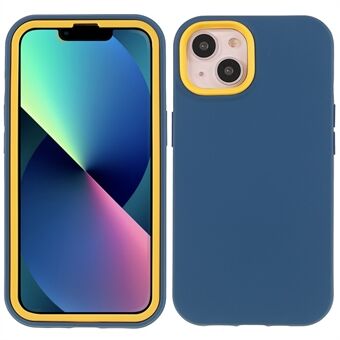 Anti-fingeravtryck TPU + PC Hybrid telefonfodral Gummibelagt skyddande skal för iPhone 13 mini 