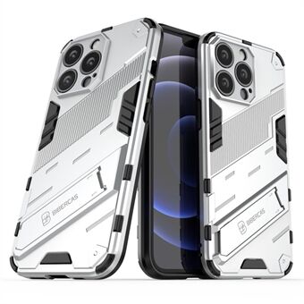 Military Grade Kickstand Hybrid Hard PC Mjuk TPU Stötsäkert skyddsfodral för iPhone 13 Pro Max 