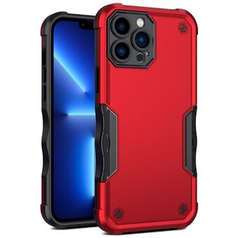 Precise Cutout Anti-fall Hybrid Hard PC Mjuk TPU Mobiltelefonfodral för iPhone 13 Pro Max 