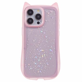 JTW-serien För iPhone 13 Pro Max Fodral TPU-telefonomslag Epoxy Skinande Glitter