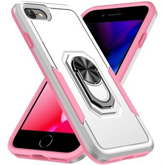 Defender Series PC + TPU Cellphone Case for iPhone 7 / iPhone 8 / iPhone SE 2020/2022, Phone Cover with Foldable Ring Kickstand