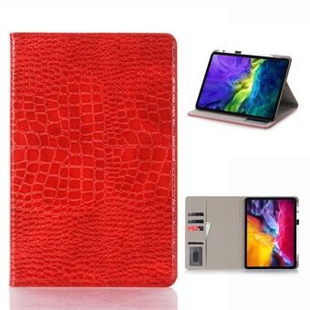 Plain Crocodile Skin Wallet Leather Smart Cover Case for iPad Pro (2018)/(2020)/Air (2020)/Air (2022)