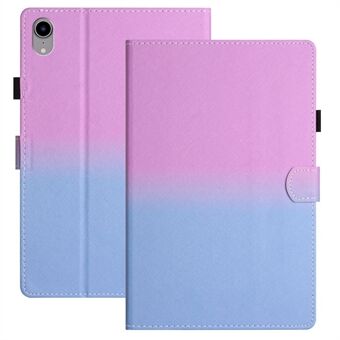 För iPad Pro 11 (2018) / (2020) / iPad Air (2020) / (2022) Gradient PU Läder Tablettfodral Korthållare Stand Folio Smart Cover