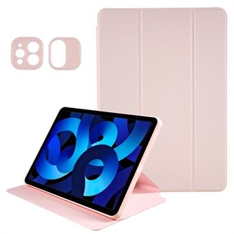 Tablettfodral för iPad Air (2020) / (2022) / iPad 10.9 (2022), Roterande Stand PU-läderfodral med avtagbar pennhållare