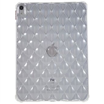 För iPad Air (2022) / (2020) Airbag Diamond Texture TPU-skydd Anti-dropp genomskinligt tabletfodral