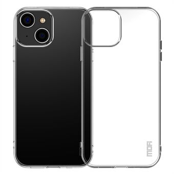 MOFI Transparent Slim Phone Case för iPhone 14 , stötsäkert flexibelt TPU bakskal