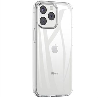 Genomskinligt telefonfodral för iPhone 14 , fingeravtrycksfritt, Scratch , mjukt TPU-skal