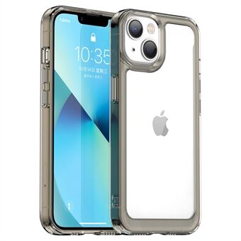 TPU + akryl genomskinligt telefonfodral för iPhone 14 , Anti-dropp Anti- Scratch Smartphone bakstycke