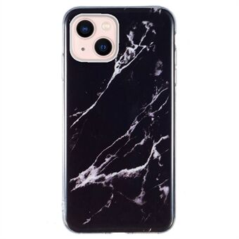 IMD Marble Pattern TPU-fodral för iPhone 14 , slitstarkt välskyddat mobiltelefonskal