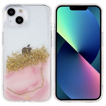 DFANS Starlight Shining Series telefonfodral för iPhone 14  Glitterdekorerat skyddsfodral PC + TPU Hybrid Anti- Scratch Cover