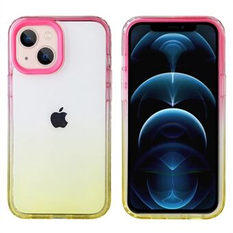 För iPhone 14  flexibel mjuk TPU Gradient telefonfodral Stötsäker Anti-fall telefonskydd