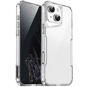 För iPhone 14 Klar Väska TPU+Acrylic Skyddande Telefonfodral