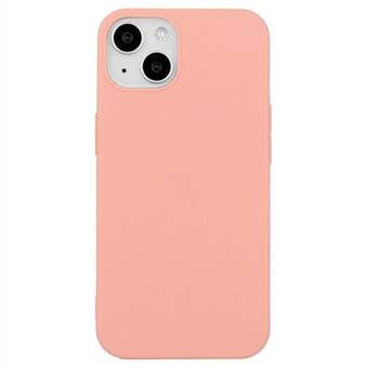 För iPhone 14 Soft TPU Mobiltelefonfodral Mattfinish Coating Grip Slimt Lätt bakstycke