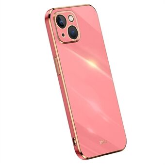 XINLI för iPhone 14 Mjukt TPU-skyddsskydd Galvaniserad Edge telefonfodral