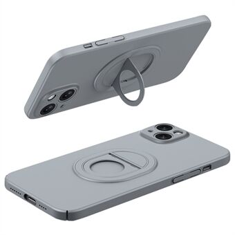 För iPhone 14 Magnetiskt Telefonfodral Reptåligt Hårt PC-skal Kompatibelt med MagSafe