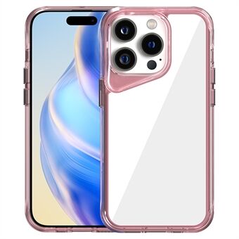 För iPhone 14 Pro Genomskinligt Fodral Anti-rep TPU+PC+PMMA Telefonfodral