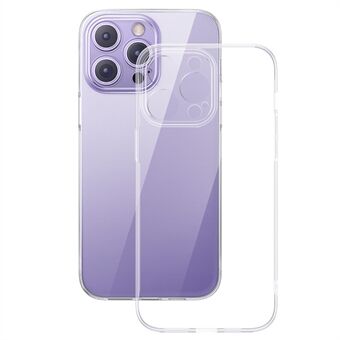 BASEUS Simple Series 2 För iPhone 14 Pro Reptåligt Skyddsfodral Ultratunt Transparent TPU Telefonfodral