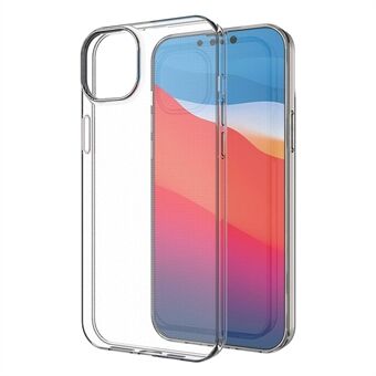 För iPhone 14 Plus  Transparent Super Tunt 1,0 mm Anti-fingeravtryck Telefon Skyddsfodral Telefonfodral