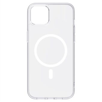 TOTU AA-160 för iPhone 14 Plus Transparent Skal PC + TPU Telefonskal Kompatibelt med MagSafe