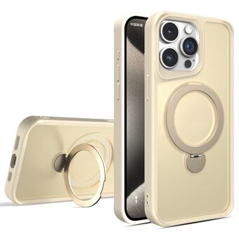 För iPhone 14 Pro Max Magnetiskt skal PC+TPU Ring-stöd Telefonfodral