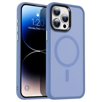 För iPhone 14 Pro Max Magnetisk Fodral TPU+PC Fallskyddande Skyddsfodral för Telefon