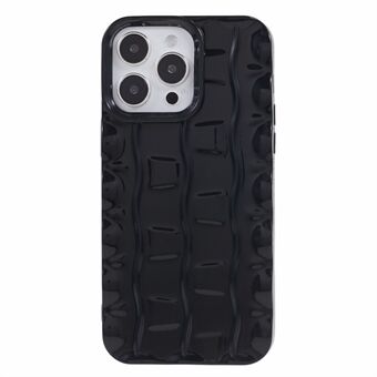 För iPhone 14 Pro Max Soft TPU Stötsäkert skal 3D Stripes Pattern Anti-Slip Telefonfodral