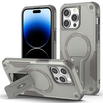 För iPhone 14 Pro Max Fodral Kompatibelt med MagSafe Magnetisk TPU+PC Skyddande Skal