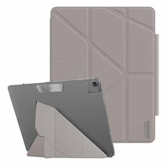 JTLEGEND För iPad Air 13 (2024) / iPad Pro 12.9 (2020) / (2021) / (2022) fodral med origamistativ och PU-läder skal för surfplatta.