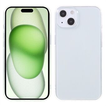 X-LEVEL för iPhone 15 Drop-Proof Soft TPU Telefonväska Genomskinligt Mobiltelefon baksida