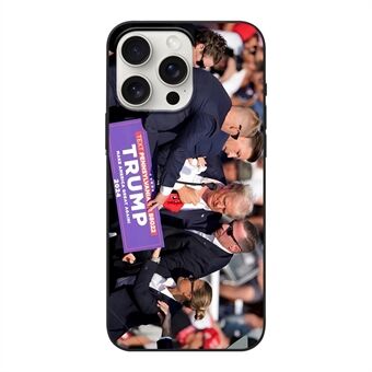 För iPhone 15 Fodral Trump Rally Skjutning 2024 TPU Mobilskal (Foto av Gene J. Puskar)