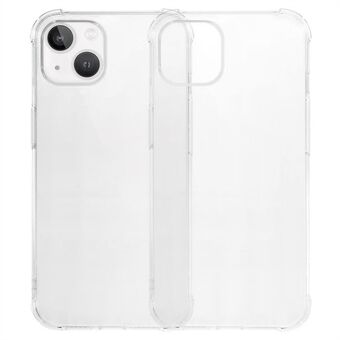 KALEBOL KLB-TPU002 För iPhone 15 Fodral 1,5mm TPU Luftkuddhörn Transparent Telefonskal