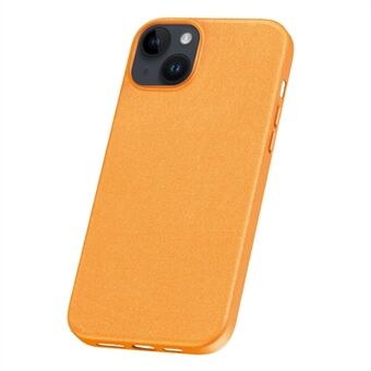 BASEUS Fauxther Series För iPhone 15 Telefonfodral PU Läder Glidsäker Grepp Stötsäker Omslag