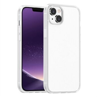 Magisk serie för iPhone 15 Translucent Matte Slim Case TPU + PC Skydd för att förhindra repor på telefonen.