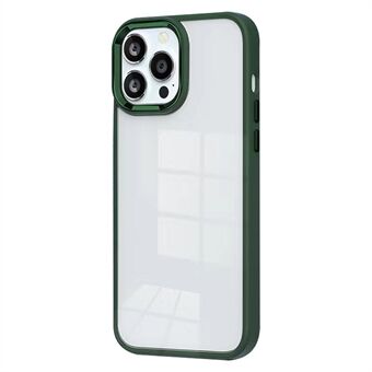 Till iPhone 15 Godiskulör TPU+PC Telefonfodral, Skin-touch, Hög Transparens Bakomslag.