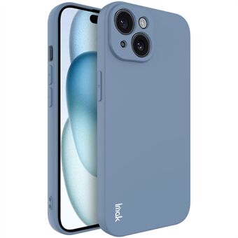 IMAK UC-4-serien för iPhone 15 TPU-skal Rak kant Anti-scratch-telefonfodral