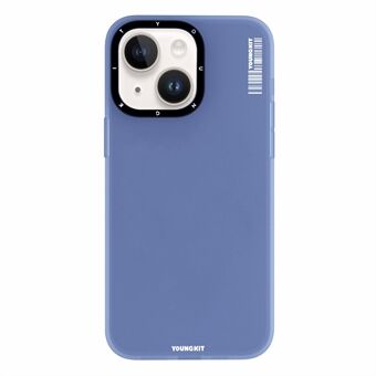 YOUNGKIT Fodral för iPhone 15, fallskyddande PET+TPU-matt mobilskal