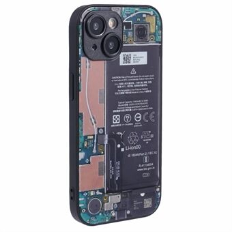 AL-serien för iPhone 15-fodral Exakt utskuret telefonomslag Batterikretskort.