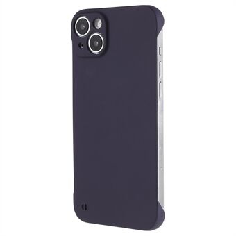 För iPhone 15 Case Ultra Tunn Ramlös Stötsäker Hård PC-telefonomslag