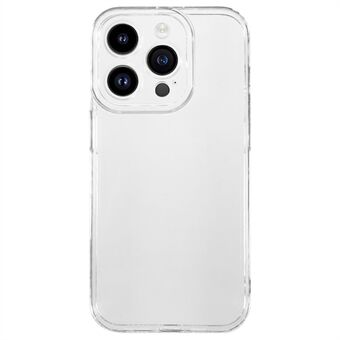 För iPhone 15 Plus skal TPU Ultra Clear Anti-fall Skydd för Telefon (Precis Urklipp)