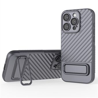 För iPhone 15 Pro Kickstand Slim-Fit Phone Cover Skin-Touch Shockproof Soft TPU Case

För iPhone 15 Pro Kickstand, Slim-Fit Telefonfodral i Skin-Touch Material, Stöttåligt Mjukt TPU-Skal